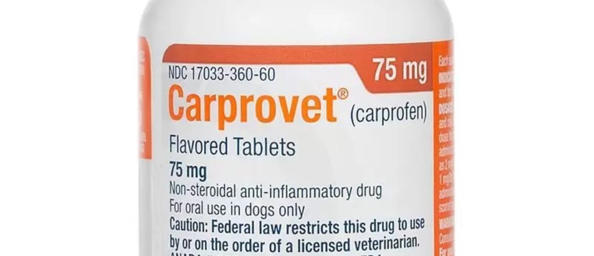 Carprovet (Carprofen) Flavored Tablets 75 MG 60 CT