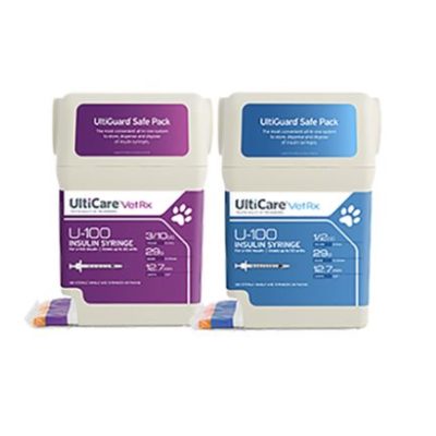 UltiCare UltiGuard Safe Pack Insulin Syringes U-100 29 Gauge x 0.5-in By UltiCare MAIN