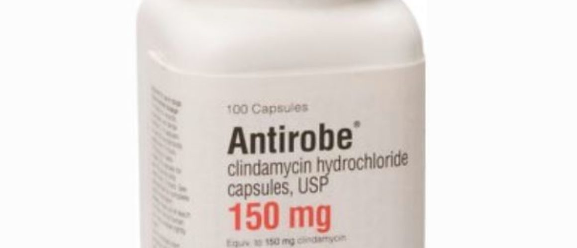 Antirobe (Clindamycin HCI) Capsules for Dogs 150 mg