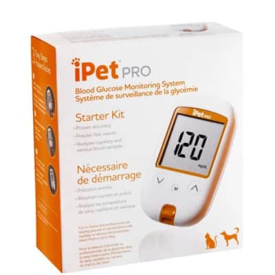 iPet PRO Blood Glucose Monitoring System Starter Kit for Dogs & Cats Main3