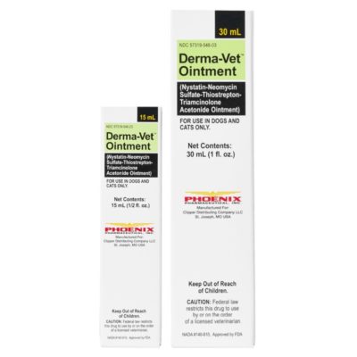 Derma-Vet Ointment for Dogs & Cats 15ml and 30ml