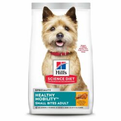 Hill's Science Diet Adult Healthy Mobility Small Bites Dry Dog Food, Chicken Meal, Brown Rice & Barley Recipe