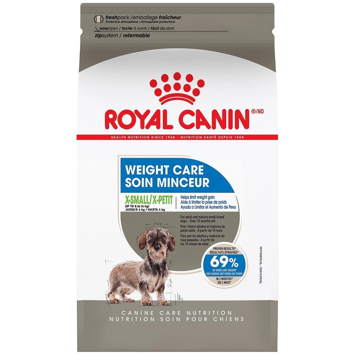 Royal Canin Canine Care Nutrition X-Small Weight Care Dry Dog Food