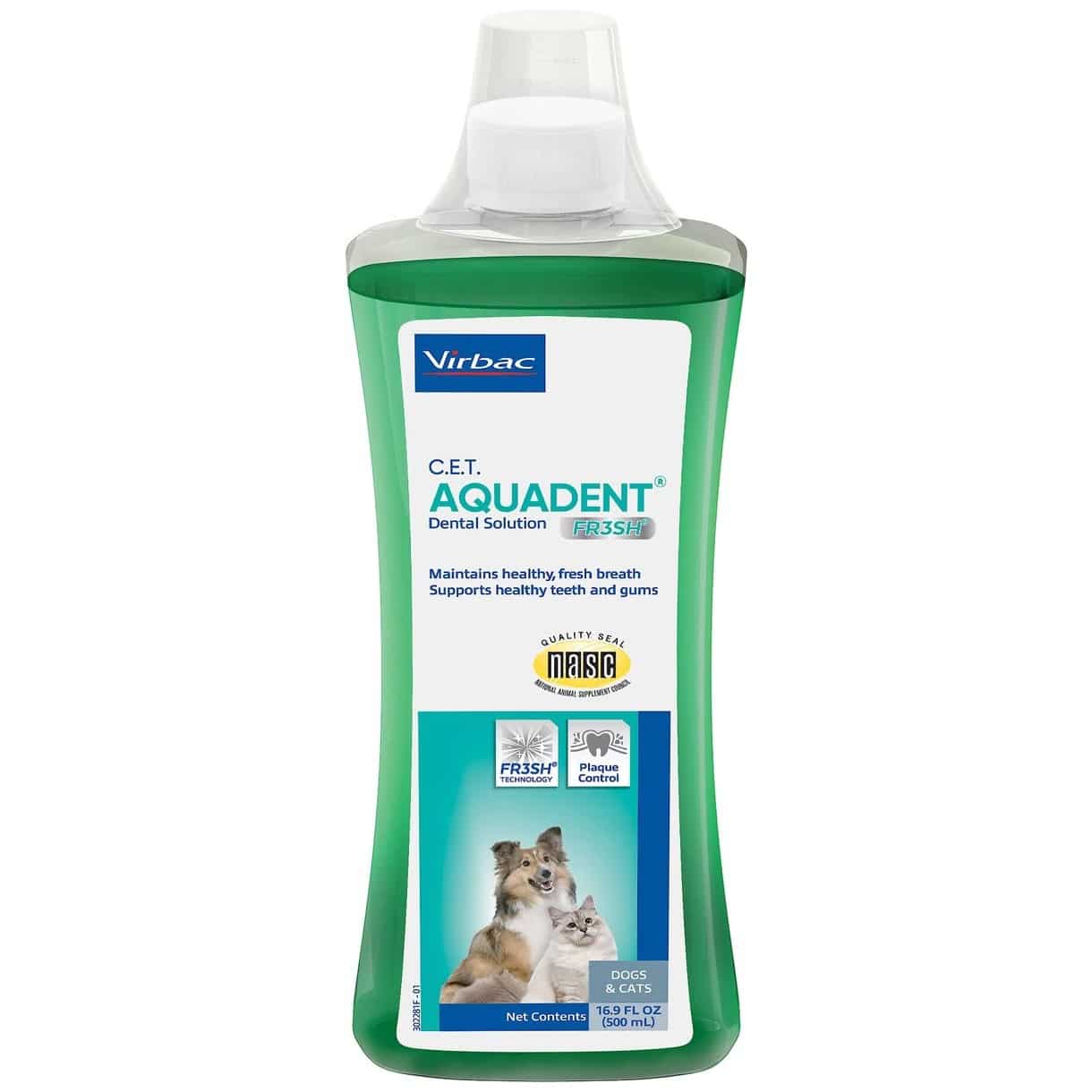 Virbac C.E.T. Aquadent Fr3sh Dog & Cat Dental Water Additive