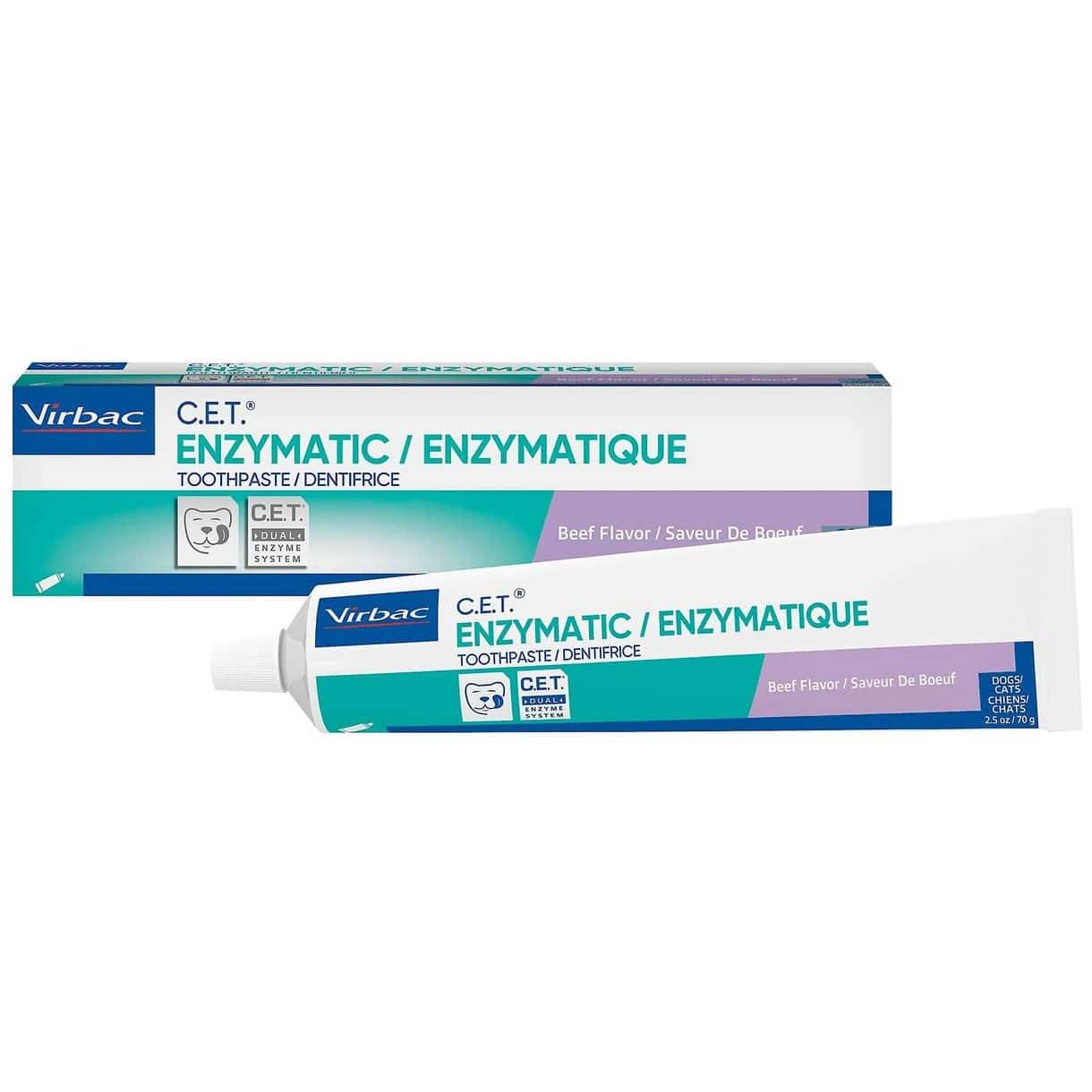 Virbac C.E.T. Enzymatic Beef Flavor Dog & Cat Toothpaste