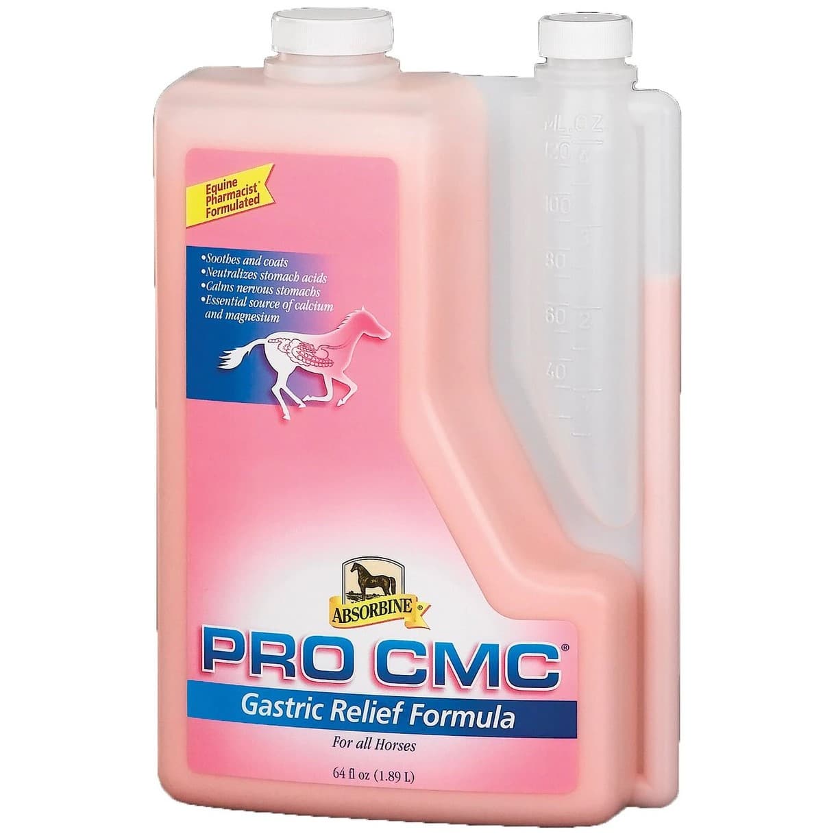 Absorbine Pro CMC Gastric Relief Apple Flavor Liquid Horse Supplement