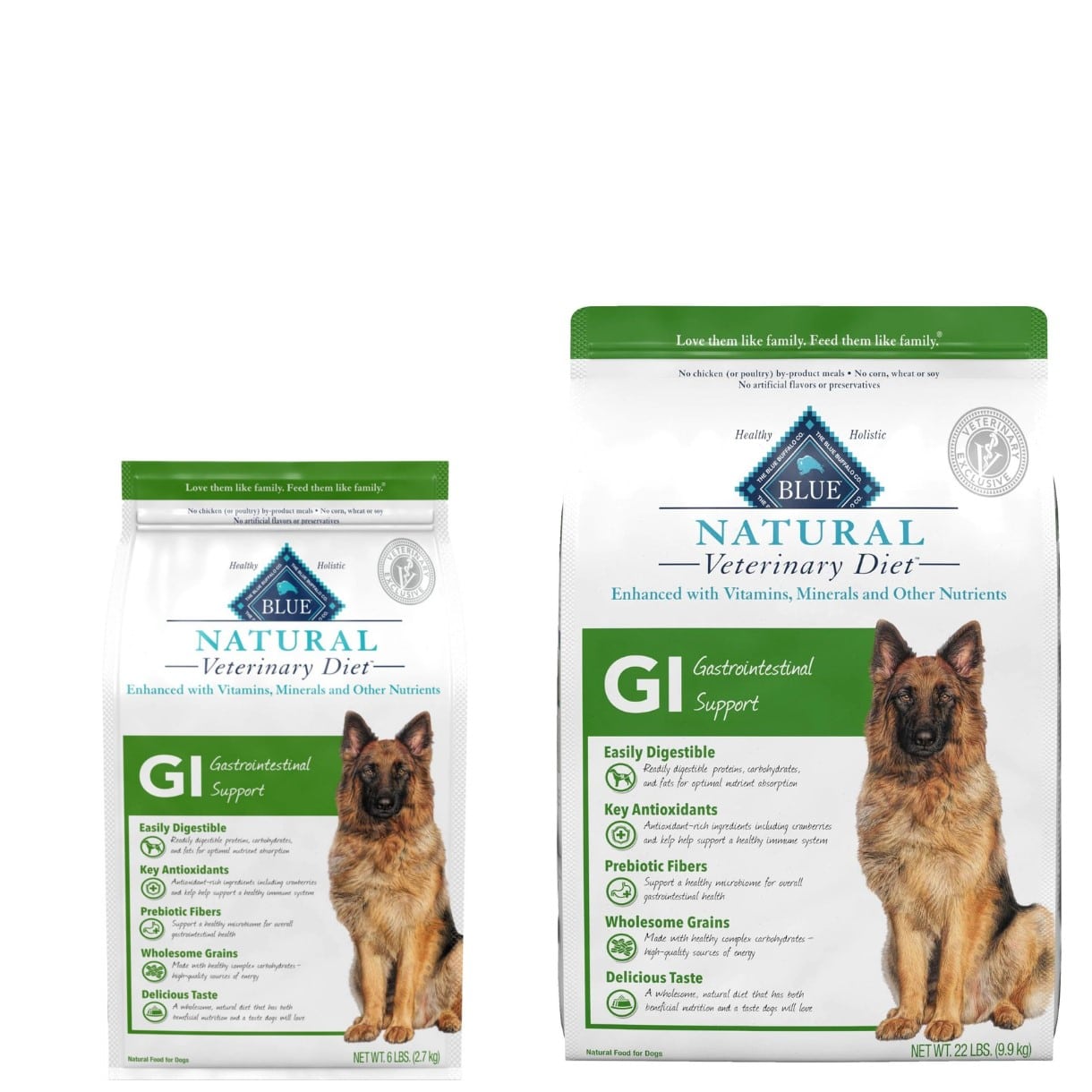 Blue Buffalo Natural Veterinary Diet GI Gastrointestinal Support Dry Dog Food