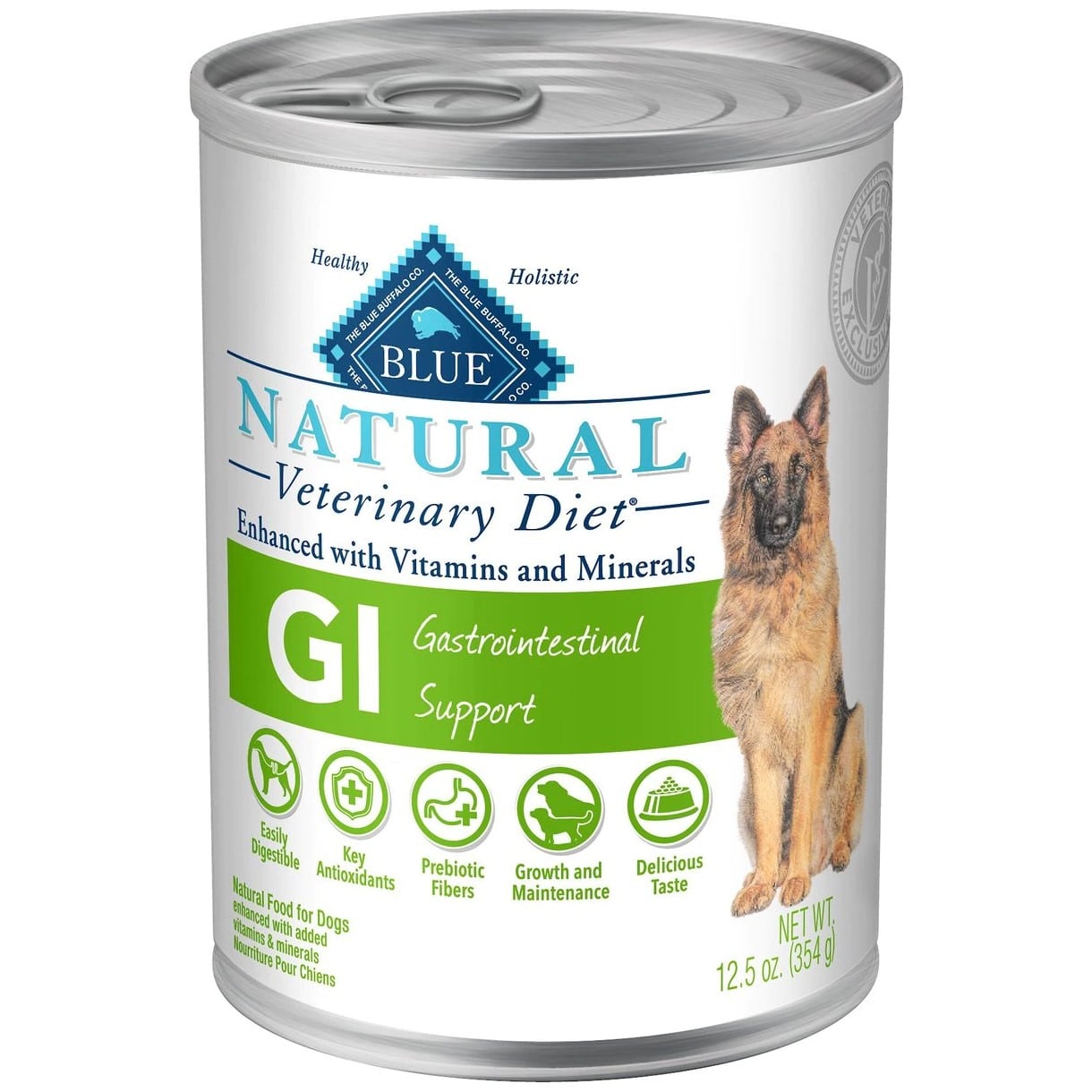 Blue Buffalo Natural Veterinary Diet GI Gastrointestinal Support Grain-Free Wet Dog Food