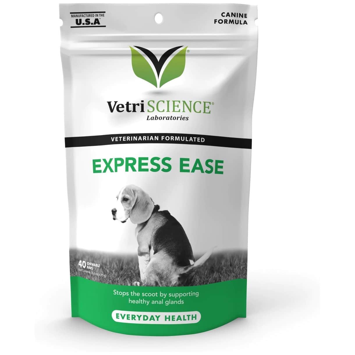 VetriScience Express Ease Soft Chews Digestive Supplement for Dogs