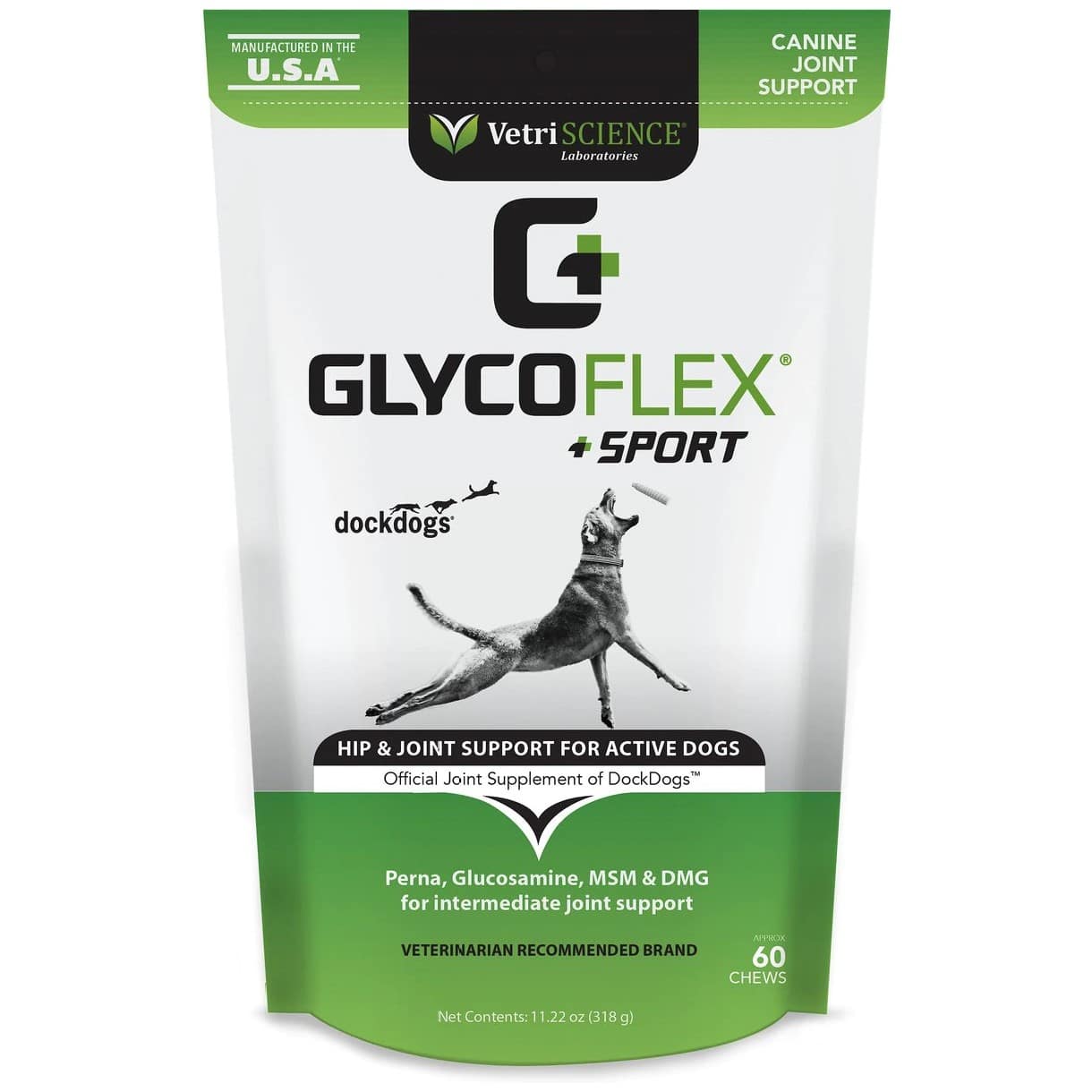 VetriScience GlycoFlex Sport Chews Joint Supplement for Dogs