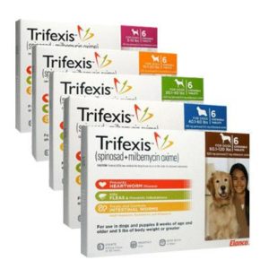 Trifexis® (spinosad + milbemycin oxime) for dogs best price