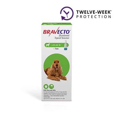 Bravecto® Topical for Dogs flea and ticks medication