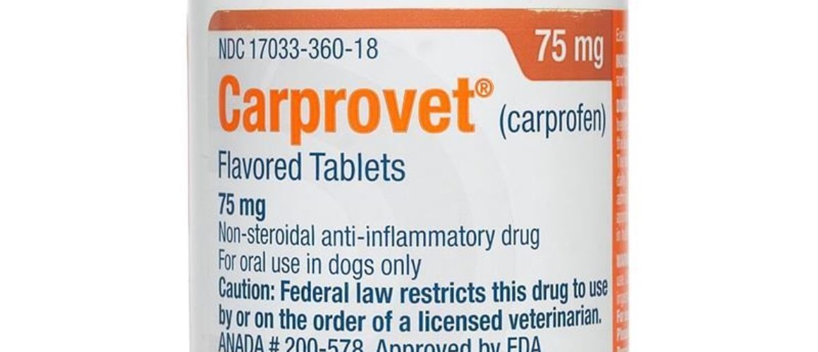 Carprovet (Carprofen) Flavored Tablets 75 MG 180 CT