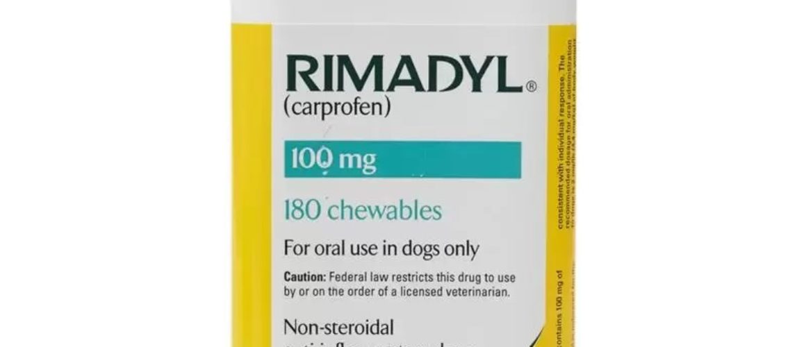 Rimadyl (Carprofen) Chewable Tablets for Dogs 100 mg 180 CT