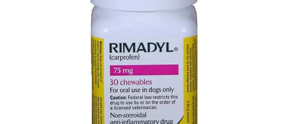 Rimadyl (Carprofen) Chewable Tablets for Dogs 75 mg 30 ct