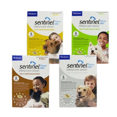 Sentinel Flavor Tablets for Dogs Main