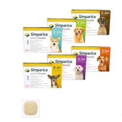 Simparica Chewable Tablets for Dogs, (Purple Box) MAIN