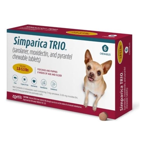 Simparica-Trio-Chewable-Tablets-for-Dogs-2.8-5.5-lb-6-treatments-Gold-Box-600x430
