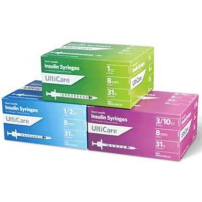 UltiCare Insulin Syringes U-40 29 Gauge x 0.5-in By UltiCare MAIN PIC