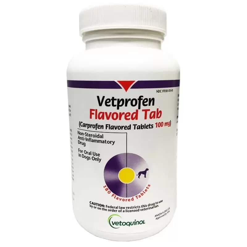 Vetprofen Flavored Tab 100 mg