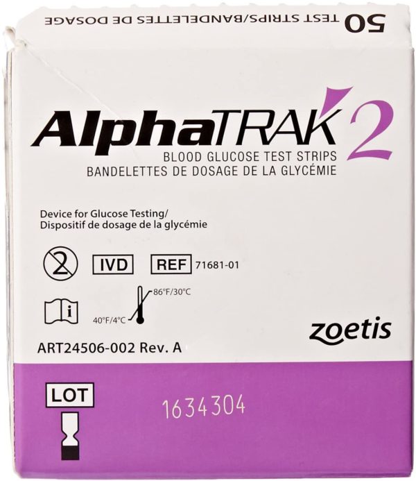 AlphaTrak 2 Test Strips 50 CT BOX2