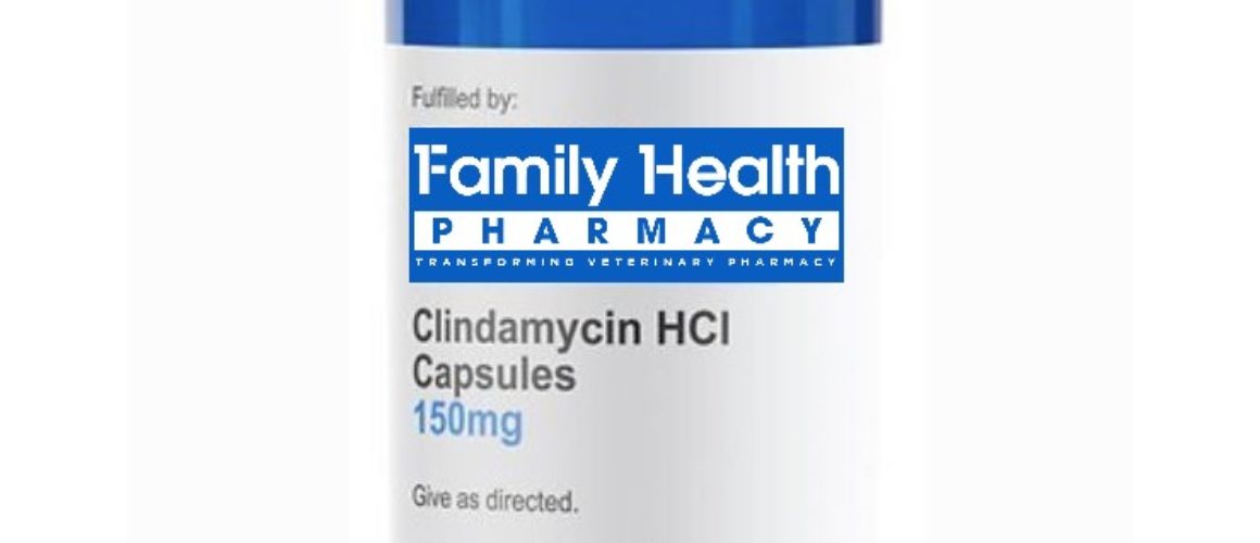 (Clindamycin HCI) Capsules for Dogs 150 mg