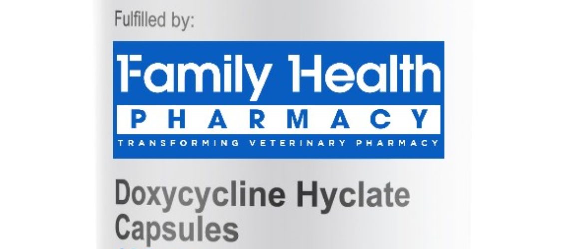 Doxycycline Hyclate (Generic) Capsules 100mg
