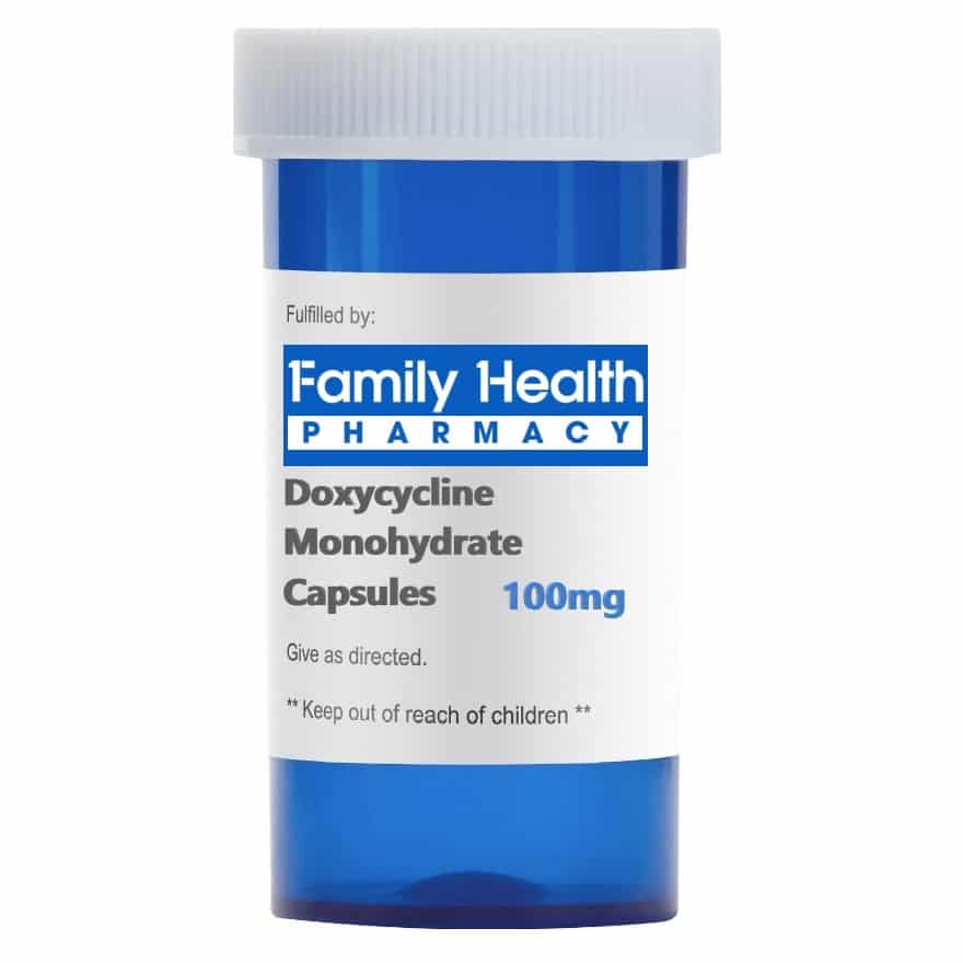 Doxycycline Monohydrate Capsules 1Family 1Health Pharmacy