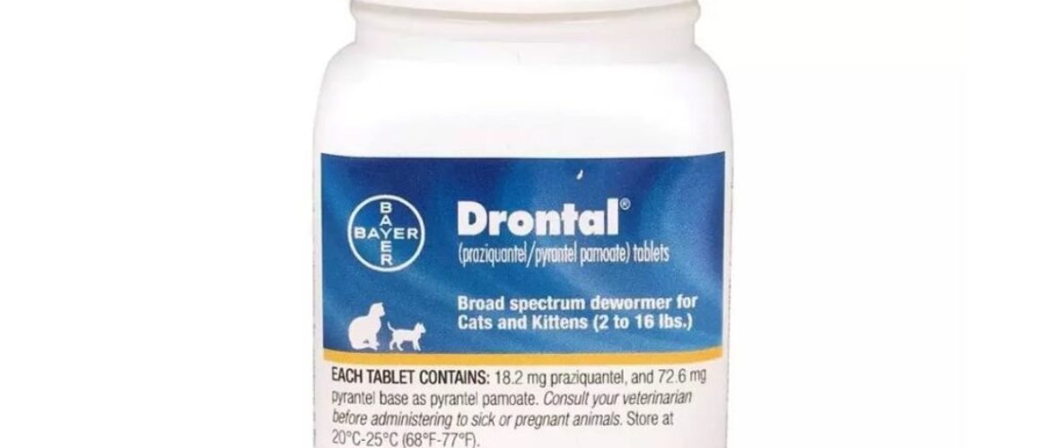 Drontal Tablets for Cats, 2-16 lbs