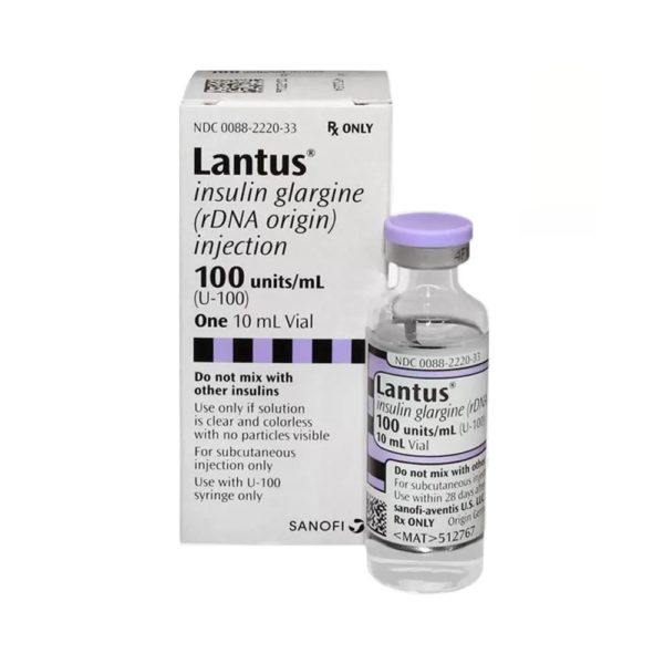 Lantus (Insulin Glargine Injection) 100 units -ml