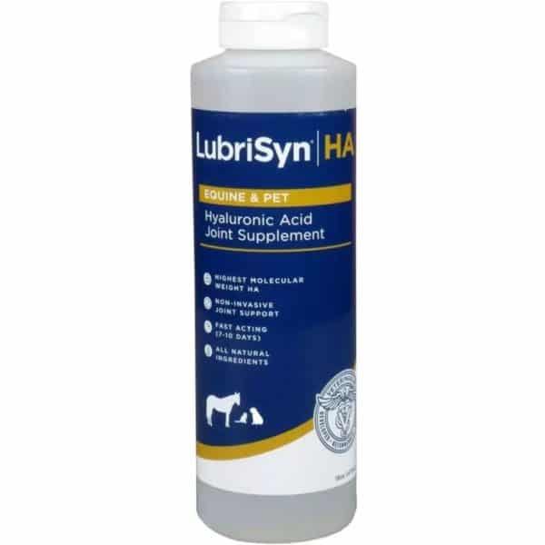 LubriSyn HA Hyaluronic Acid Horse & Pet Joint Supplement 16oz