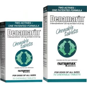 Nutramax-Denamarin-Chewable-Tablets-Dog-Supplement-30CT & 75CT