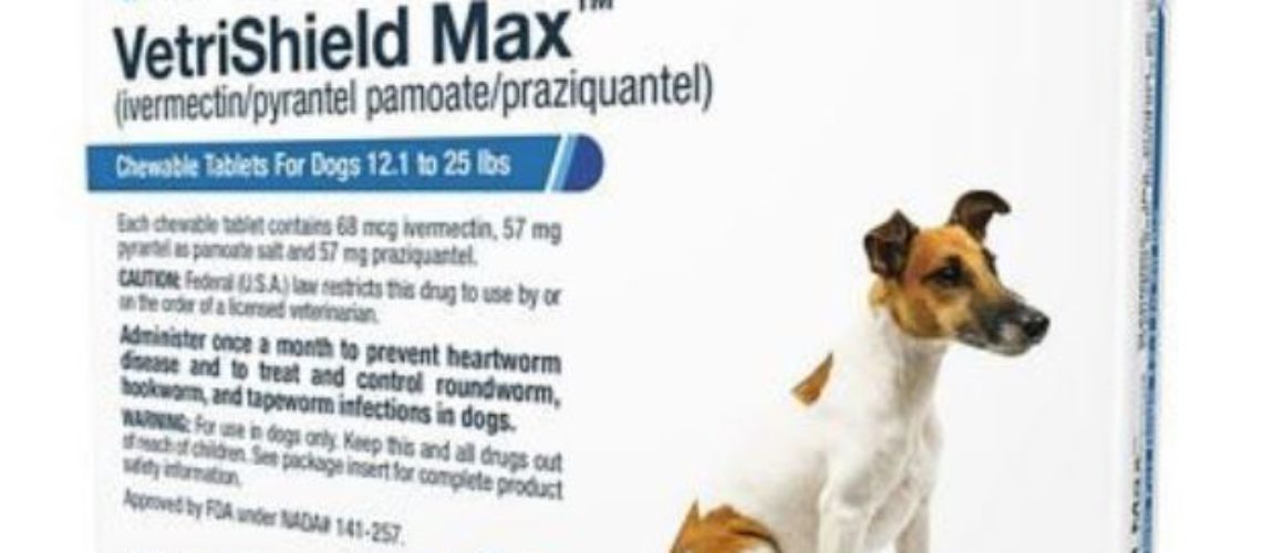 VetriShield Max chewable tabs for Dogs 12.1-25 lbs, 6 Chewable Tablets