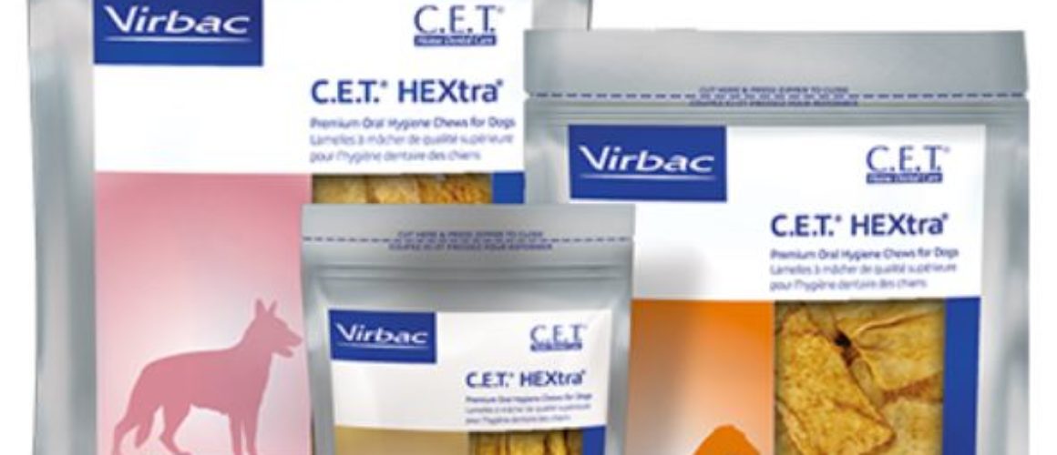 Virbac C.E.T. HEXtra Premium Dental Dog Chews By Virbac main