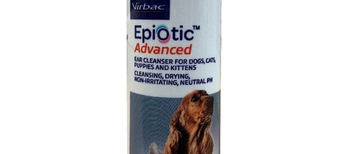 Virbac Epi-Otic Advanced Ear Cleaner for Dogs & Cats, 4-oz bottle By Virbac 8oz