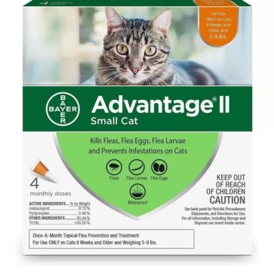 advantage II FOR CATS 5-9 LBS 4 CT