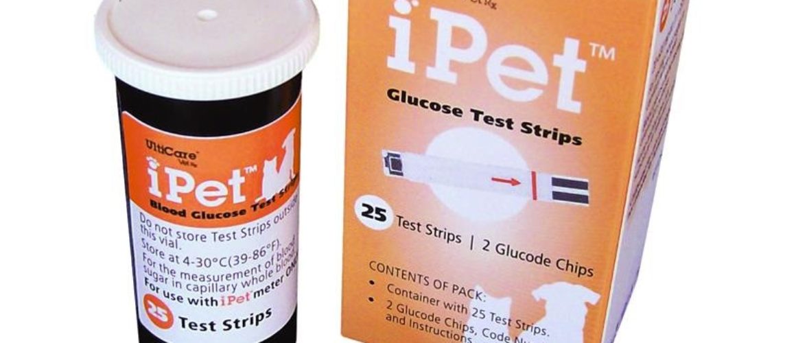 iPet Glucose Test Strips for Dogs & Cats 25 ct