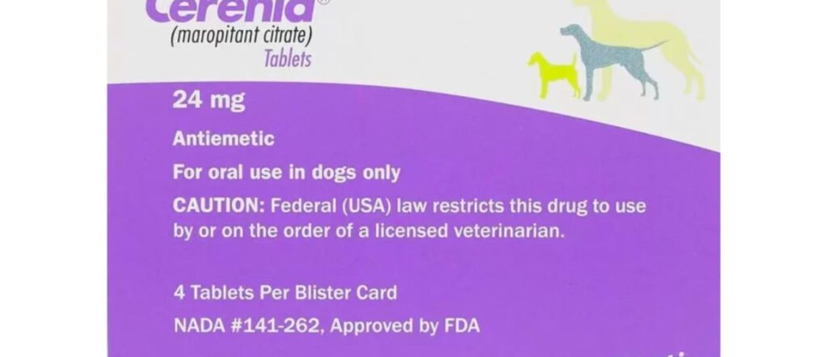 Cerenia (Maropitant Citrate) Tablets for Dogs 24mg