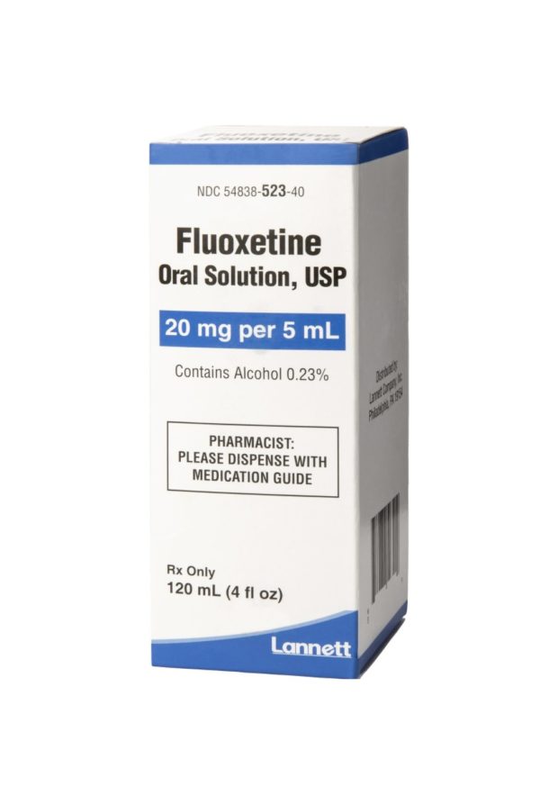 Fluoxetine Oral Solution 4mg per mL, 120mL box