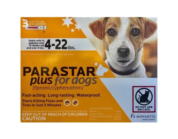 Parastar-Plus-Flea-Tick-Treatment-for-Dogs-4-22-lbs-Orange-3ct-600x469