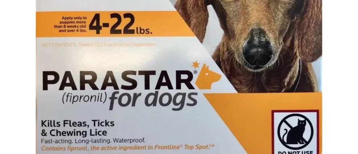 Parastar for Dogs 4-22 lbs Orange 3ct