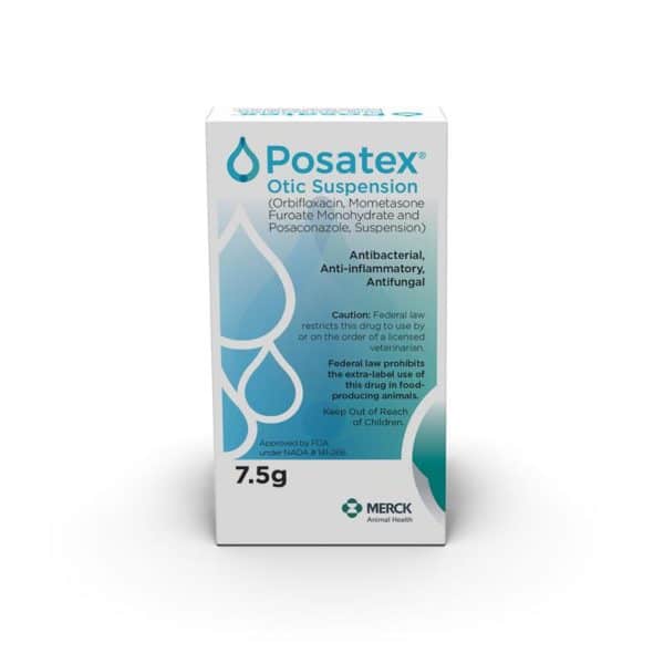 Posatex Otic Suspension for Dogs 7.5gm Box