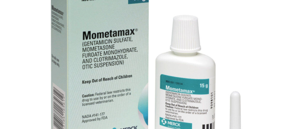 Mometamax (Gentamicin-Mometasone-Clotrimazole) Otic Suspension for Dogs 15gm