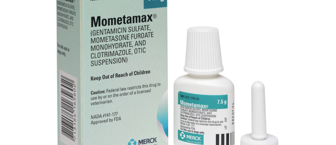 Mometamax (Gentamicin-Mometasone-Clotrimazole) Otic Suspension for Dogs 7.5gm