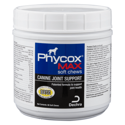 Phycox MAX Soft Chews Joint Support Dog Supplement 90CT