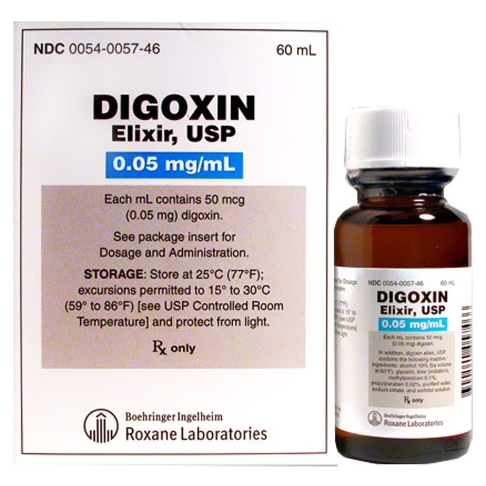 Digoxin Oral Solution USP 0.05 mg/ml, 60 ml