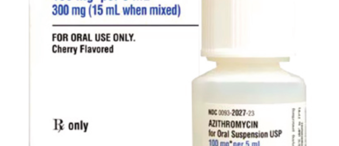 Azithromycin Oral Suspension 30ml (20mg per ml) main