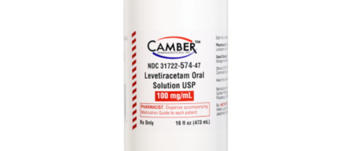 Levetiracetam Oral Solution 100mg per mL 473mL (16Oz)