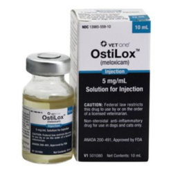 OstiLox (meloxicam) Injection 5mg per mL 10 ml