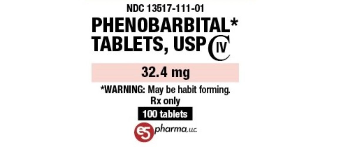Phenobarbital 32.4mg